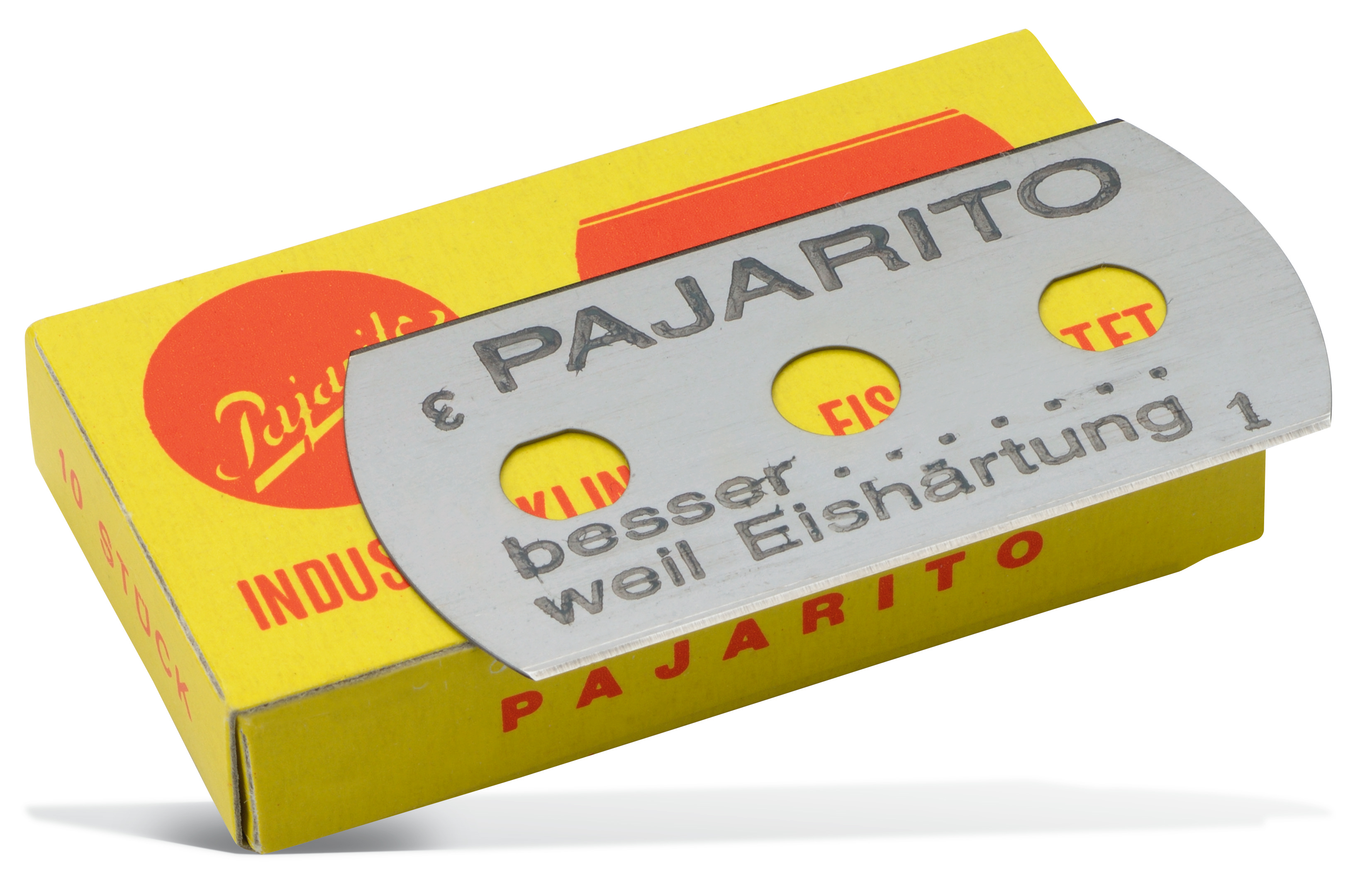 3-Loch-Industrieklinge Pajarito 10 Stück 3-Loch-Industrieklinge Pajarito 10 Stück